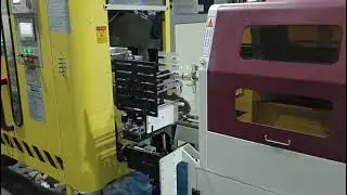 Great Automatic bottle blow molding production line.It is to making hand sanitizer bottles.#machine