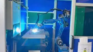 Motoman YR-HP6-C00 Welding Cell in Action – Precision, Speed and Sparks!