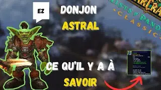 TOUT SAVOIR SUR LES DJ ASTRAL&nbsp;MoP&nbsp;CLASSIC #mmorpg #worldofwarcraft