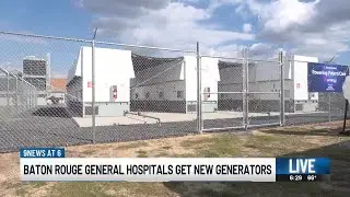 Baton Rouge General hospital gets new generators