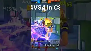 1 Ned and 3 daub in CS Garena free fire #India #Garenafreefire #tending