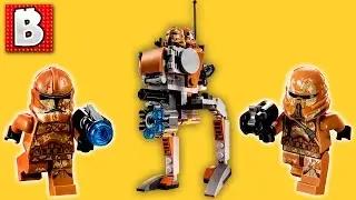 Lego Star Wars Geonosis Troopers Set 75089 | Unbox Build Time Lapse Review