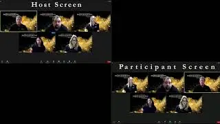 Zoom Custom Gallery View Organization Side by Side