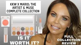 NEW KKW BEAUTY X MARIO ARTIST & MUSE FULL COLLECTION REVIEW |