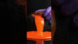 Volcano Rock Turned Everywhere Into LAVA! #shorts #oddlysatisfying #asmr