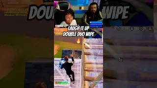 Laugh it up double duo wipe 🔥 #romike2013 #fortnite