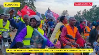 HAPPENING: PENTECOSTAL UNITY CRUSADE GATHERING THOUSANDS IN BOOMA GROUNDS MBARARA CITY #Watch