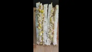 White Sauce Corn Sandwich | #shorts | #youtubeshorts | #sandwich | #ytshorts | @noshdiary6768