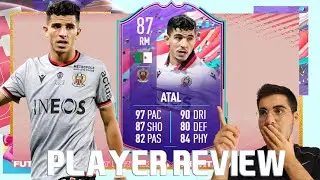 EXTINCT😨🤐?! INSANE 87 RATED FUT BIRTHDAY YOUCEF ATAL PLAYER REVIEW! FIFA 21