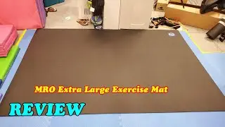 MRO Extra Large Exercise Mat Review | Durable Non-Slip Workout Flooring for Home Gyms