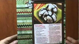 Beginner Scrapbooking Paper Layouts of Recipe Cookie Swap