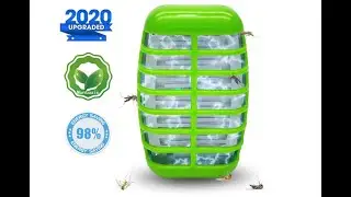 Bug Zapper Mosquito Killer Lamp-2020 New Electronic Insect Trap Night Light Pest Control - Overview