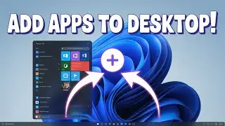 How to Add App Icons to Desktop on Windows 11 PC or Laptop