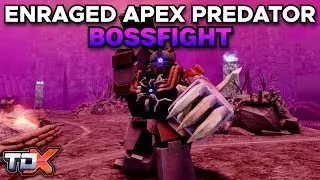 TDX Enraged Apex Predator Boss Fight (Wave 4) | Halloween 2024 Chapter 4 Nightmare