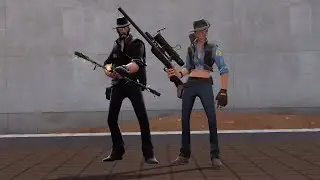Team Fortress 2 Freak Fortress 2 Christian Brutal Sniper and Female Sniper Gameplay