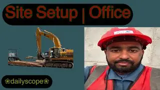 Portable Site Setup | Trolley Par Office Cabin, Toilet & Generator Installation