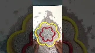 Satisfying Relaxing Green Apple Kinetic Sand@sandtagious @kitak.olifestyle1238 #viral #shorts