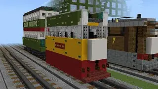 Учебное пособие по созданию трамвайного вагона Флоры в Minecraft по мотивам мультфильма &laquo;Томас и ...
