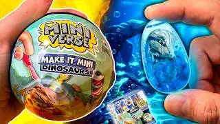 &iexcl;EL VELOCIRAPTOR! MGA's Miniverse Make It Mini Dinosaurs Jurassic World