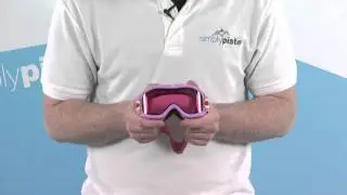 Bolle Kids Amp Goggle - Pink Green Dots with Vermillion Lens - www.simplypiste.com