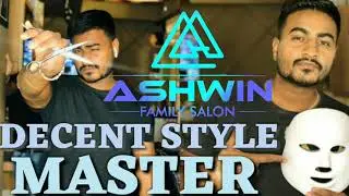 Decent Style Master Ashwin hair studio in Rajkot.