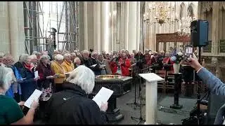 EO Nederland zingt cruise 2022, Bovenkerk Kampen 29 sep., U zij de glorie