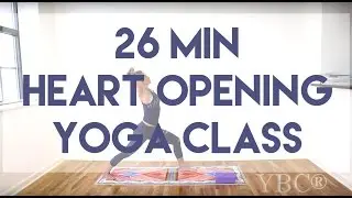 26 Minute Heart Opening Yoga Class