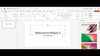 Microsoft PowerPoint Essentials Web Edition: Editing and Viewing Features in PowerPoint for the Web