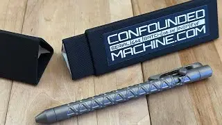 Unboxing - Confounded Machine ISO Grip Bead Blast Pen #602