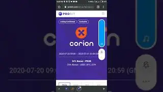 Probit Exchange Listed Token - 6$ Airdrop CORX  - No Kyc - Technical RaYeL