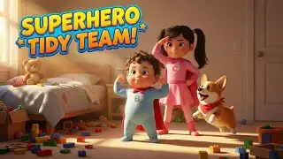 Tidy SuperHero Songs! ✨ Clean Up & Learn with Chuns Chuns Kids Music!