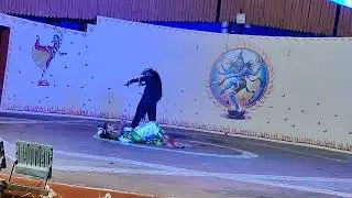 Krishna and kaliya snake Battle || Shilparamam Classical dance competition