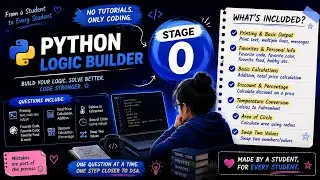 10 Beginner Python Coding Questions to Build Your Logic | Python Logic Builder #0