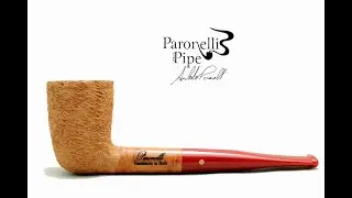Pipa Paronelli radica dublino rusticata naturale fatta a mano - www.paronellipipe.com