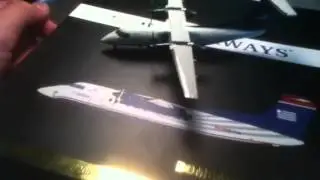 Gemini200 U.S. Airways Dash 8-200 unboxing