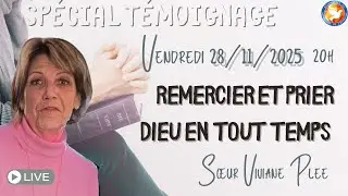 vendredi 28 novembre 2025 SP&Eacute;CIAL T&Eacute;MOIGNAGE 