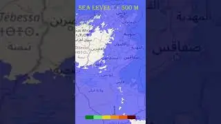 Pain scale meme | Tunisia sea level rise map #shorts #climatechange #painscalememe