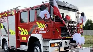 OSP Masłowo-Przekazaniu wozu ratowniczo-gaśniczego marki-MAN