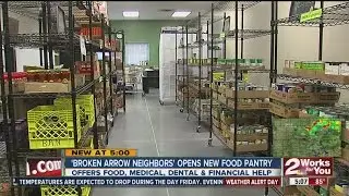 Broken Arrow Neighbors Opens New Food Pantry