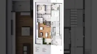 Визуализация 3D-плана этажа БЫСТРЕЕ с помощью ИИ #архитектура #3dfloorplan #2d #ai #tutorial