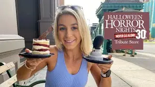 Halloween Horror Nights Tribute Store Trying The Treats | Universal Studios Florida