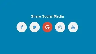Floating Social Media Buttons HTML CSS - Social Media Button HTML and CSS | Button Design HTML CSS