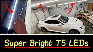 ✅Best Work Shop Garage Lights | Barrina LED T5 Integrated Light Fixture, 4ft, 2200lm, 6500k Review