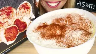 ASMR: WHITE PROFITEROLE PUFFS STUFFED WITH CHOCOLATE CREAM 🍨 | Mukbang | Real Eating Sounds