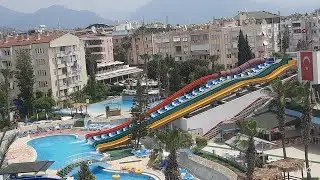 Треш-Заселяюсь 4 часа!  в отель ASLAN CiTY  4*  в  Аланье, обзор номера и обед