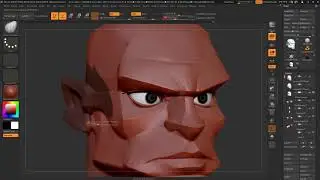 Centeno ZBrush Tutorial How to Polish Pass Zsculpt Taurus Part II