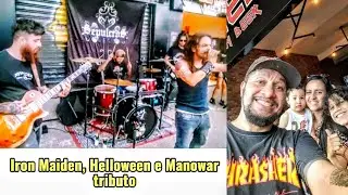 Iron Maiden, helloween, menowar e vários outros Cover tributo 