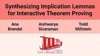 [OOPSLA'25] Synthesizing Implication Lemmas for Interactive Theorem Proving