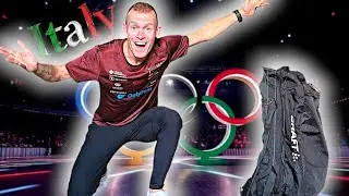 WHAT'S in my OLYMPIC SUITCASE 💼❓️Milano-Cortina Olympics Bag Just Arrived! 