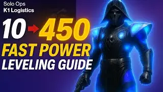 FASTEST Solo Power Leveling Guide AFTER PATCH! (10 to 450+) | Destiny 2 Edge of Fate